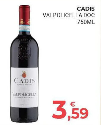 Eté CADIS VALPOLICELLA DOC 750ML offerta