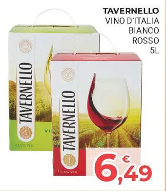 Eté TAVERNELLO VINO D'ITALIA BIANCO ROSSO 5L offerta