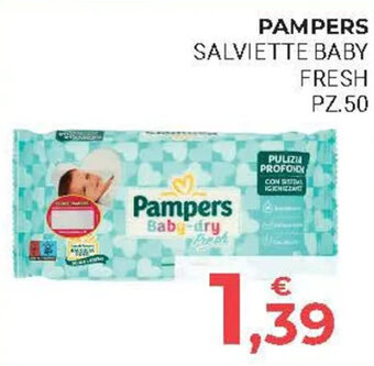 Eté PAMPERS SALVIETTE BABY FRESH PZ.50 offerta