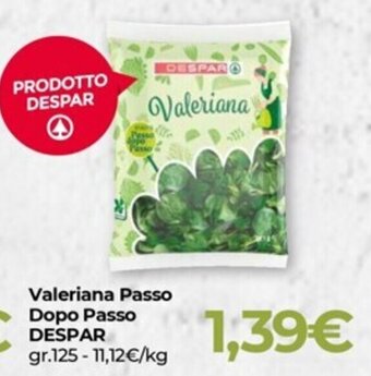 Valeriana Passo Dopo Passo DESPAR gr 125