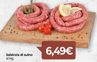 Eurospar Salsiccia di suino offerta