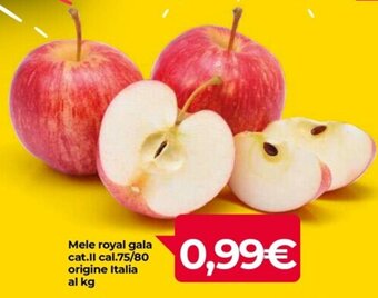 Eurospar Mele royal gala offerta