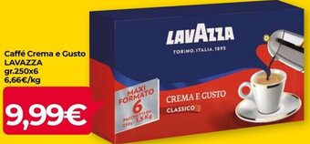 Caffé Crema e Gusto LAVAZZA gr.250x6
