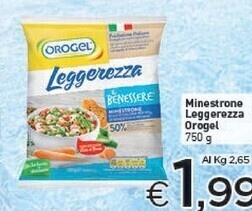 Crai Orogel minestrone leggerezza offerta