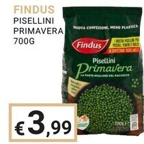 Eté Findus pisellini primavera offerta