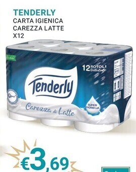 Eté Tenderly carta igienica carezza latte offerta