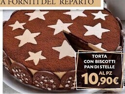 Eté Pan di stelle torta con biscotti offerta