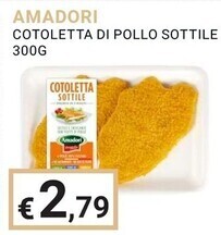 Eté Amadori cotoletta di pollo sottile offerta