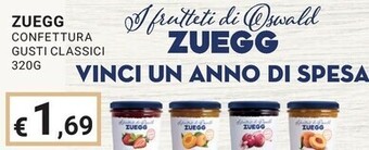 Eté Zuegg confettura gusti classici offerta
