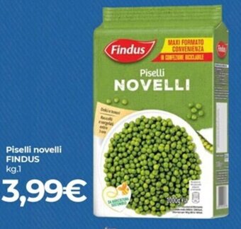 Eurospar Piselli novelli FINDUS kg.1 offerta