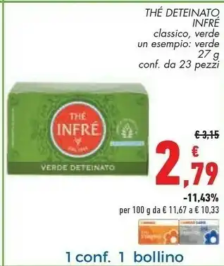 Conad Superstore Infrè The Deteinato Classico offerta