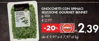 Bennet Gnocchetti Con Spinaci offerta