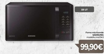 Eurospar Forno microonde SAMSUNG modello ms23k3 offerta