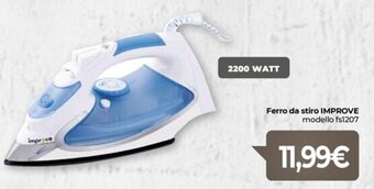 Eurospar Ferro da stiro IMPROVE modello fs1207 offerta