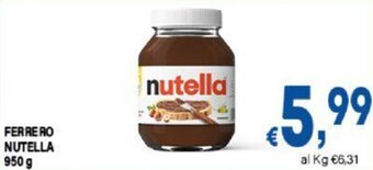 DEM FERRERO NUTELLA 950 g offerta