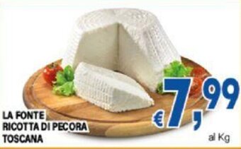 DEM LA FONTE RICOTTA DI PECORA TOSCANA offerta