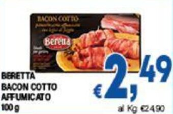 DEM BERETTA BACON COTTO AFFUMICATO 100 g offerta