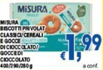 DEM MISURA BISCOTTI PRIVOLAT CLASSICI 280g offerta