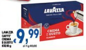 DEM LAVAZZA CAFFE' CREMA E GUSTO 6X250 G offerta