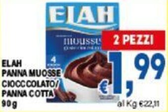DEM ELAH PANNA MUOSSE CIOCCCOLATO/PANNA COTTA 90 G offerta