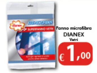 Bernava Panno microfibra DIANEX Vetri offerta
