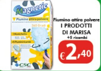 Piumino attira polvere I PRODOTTI DI MARISA +5 ricambi