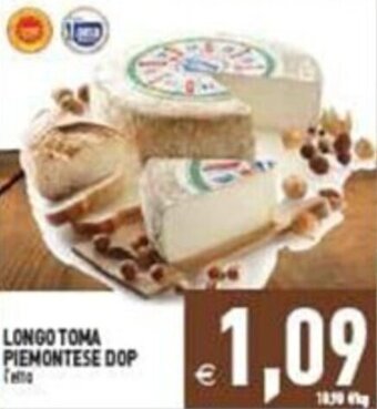 Pim Supermercati LONGO TOMA PIEMONTESE DOP offerta