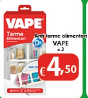 Bernava Anti tarme alimentari VAPE x 3 offerta