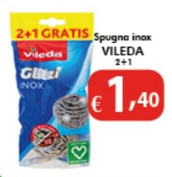 Spugna inox VILEDA 2+1