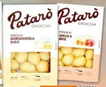 GNOCCHI RIPIENI PATARÒ ASSORTITI gr 400
