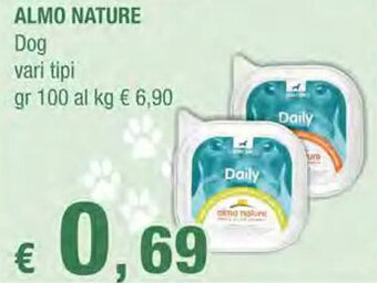 Crai ALMO NATURE Dog gr 100 offerta