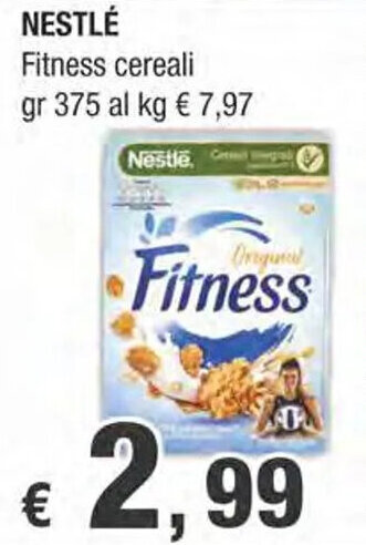 Crai NESTLÉ Fitness cereali gr 375 offerta