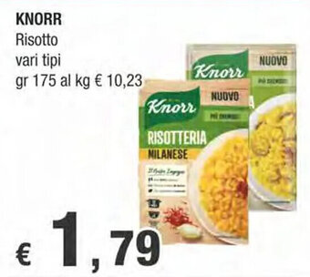 Crai KNORR Risotto gr 175 offerta
