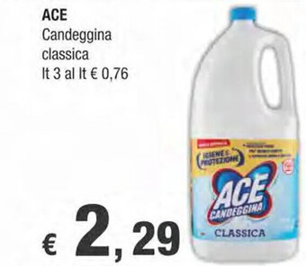 Crai ACE Candeggina classica It 3 offerta