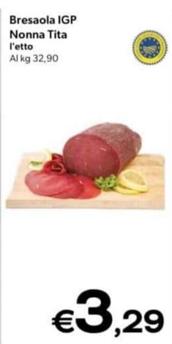 Bresaola IGP Nonna Tita
