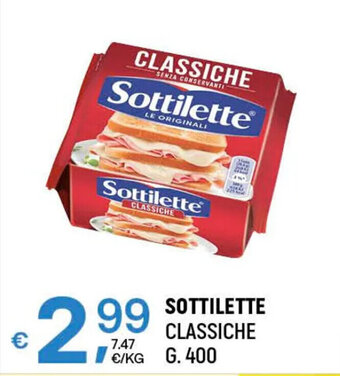 A&O SOTTILETTE CLASSICHE G. 400 offerta