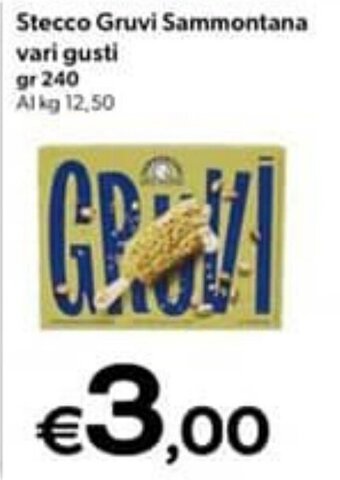 MAX Supermercati Stecco Gruvi Sammontana gr 240 offerta