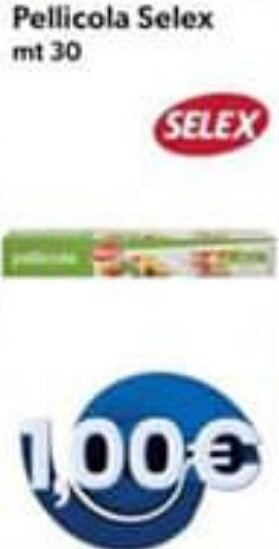 MAX Supermercati Pellicola Selex mt 30 offerta
