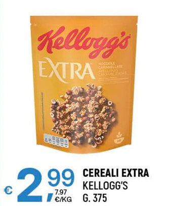 A&O CEREALI EXTRA KELLOGG'S G. 375 offerta