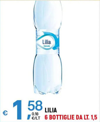A&O LILIA 6 BOTTIGLIE DA LT. 1,5 offerta