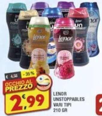 LENOR UNSTOPPABLES VARI TIPI 210 GR