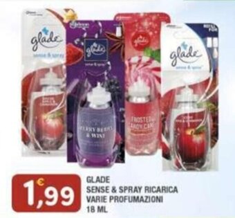 Maury's GLADE SENSE & SPRAY RICARICA VARIE PROFUMAZIONI 18 ML offerta