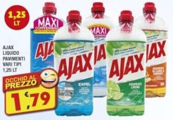 Maury's AJAX LIQUIDO PAVIMENTI VARI TIPI 1,25 LT offerta