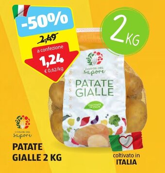 ALDI PATATE GIALLE 2 KG offerta