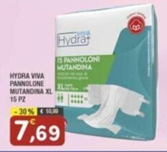 Maury's HYDRA VIVA PANNOLONE MUTANDINA XL 15 PZ offerta