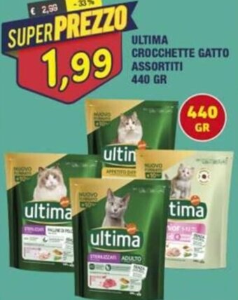 Maury's ULTIMA CROCCHETTE GATTO ASSORTITI 440 GR offerta
