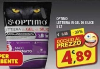 Maury's OPTIMO LETTIERA IN GEL DI SILICE 5 LT offerta