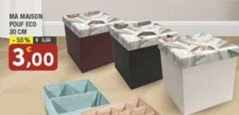 Maury's MA MAISON POUF ECO 30 CM offerta