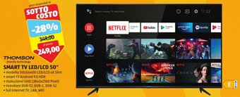 ALDI THOMSON SMART TV LED/LCD 50" offerta