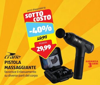 ALDI Crane PISTOLA MASSAGGIANTE offerta